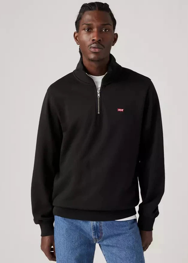 Sweat camionneur Levi's noir pour homme | Georgespaul