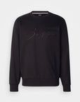 Sweat col rond BOSS noir pour homme | Georgespaul