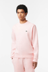 Sweat Lacoste rose en molleton de coton bio - Georgespaul