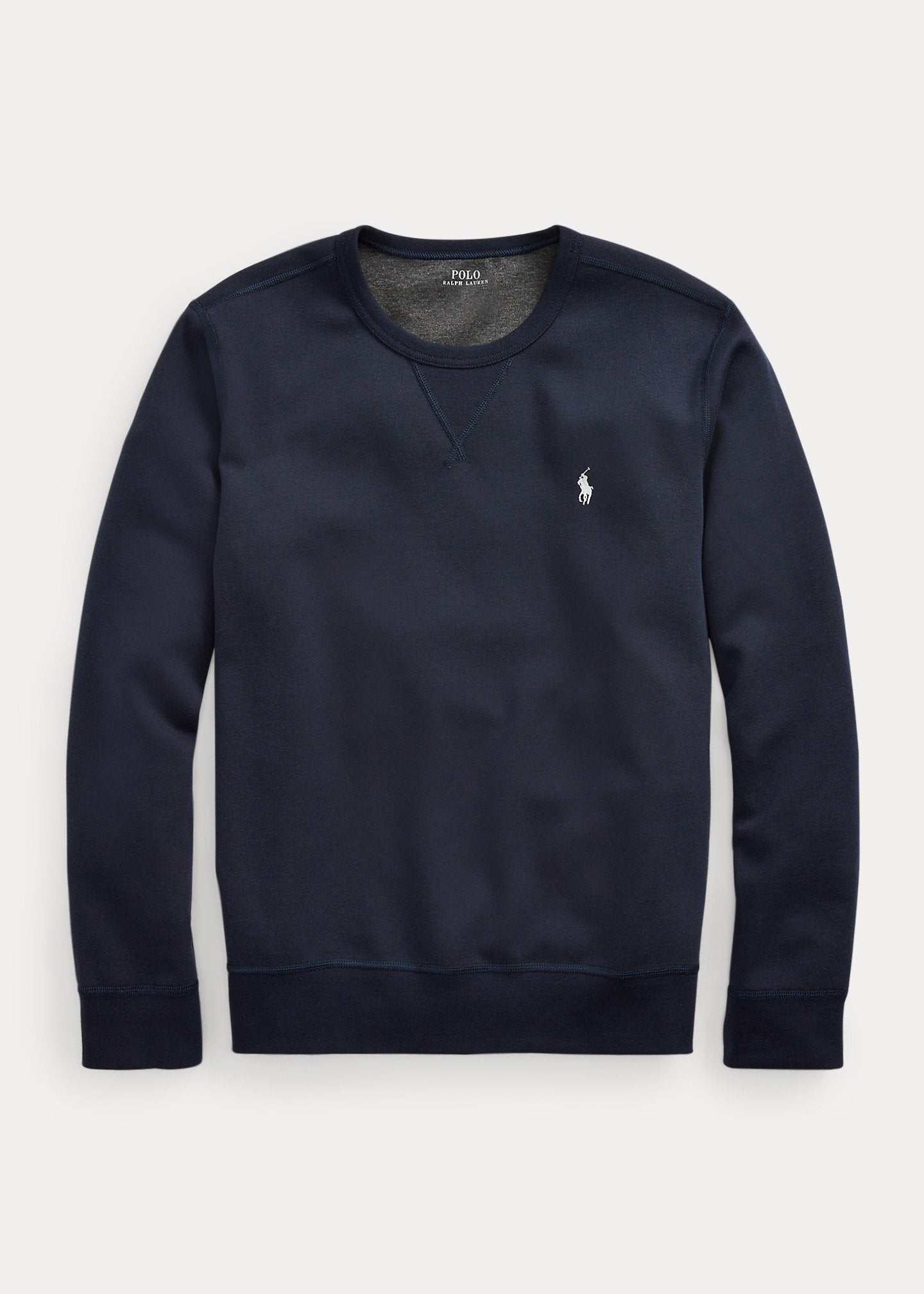 Sweat col rond homme Ralph Lauren marine | Georgespaul