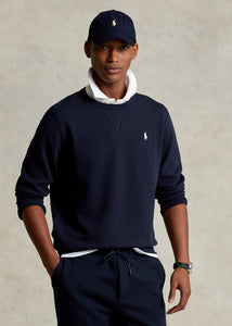 Sweat col rond homme Ralph Lauren marine | Georgespaul