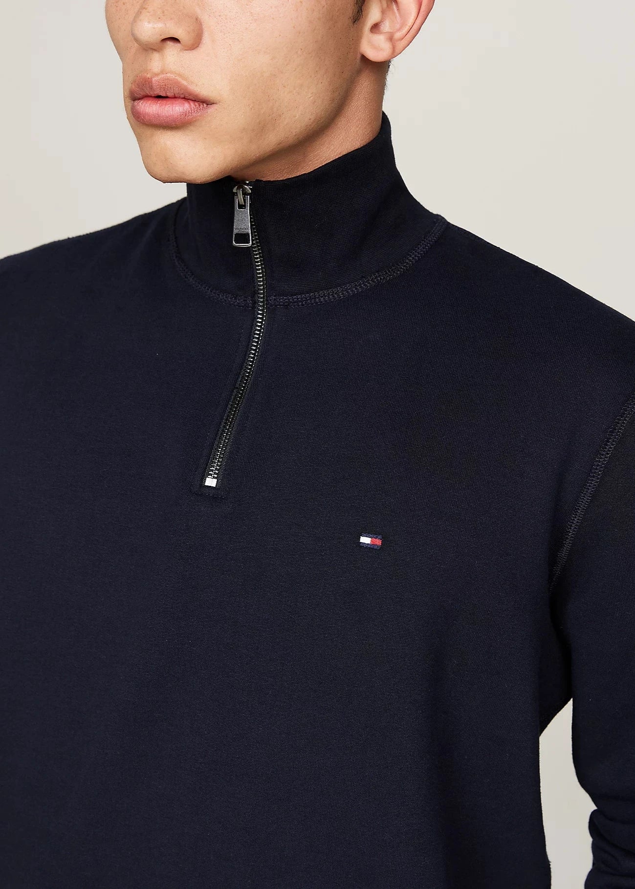 Pull camionneur Tommy Hilfiger marine | Georgespaul