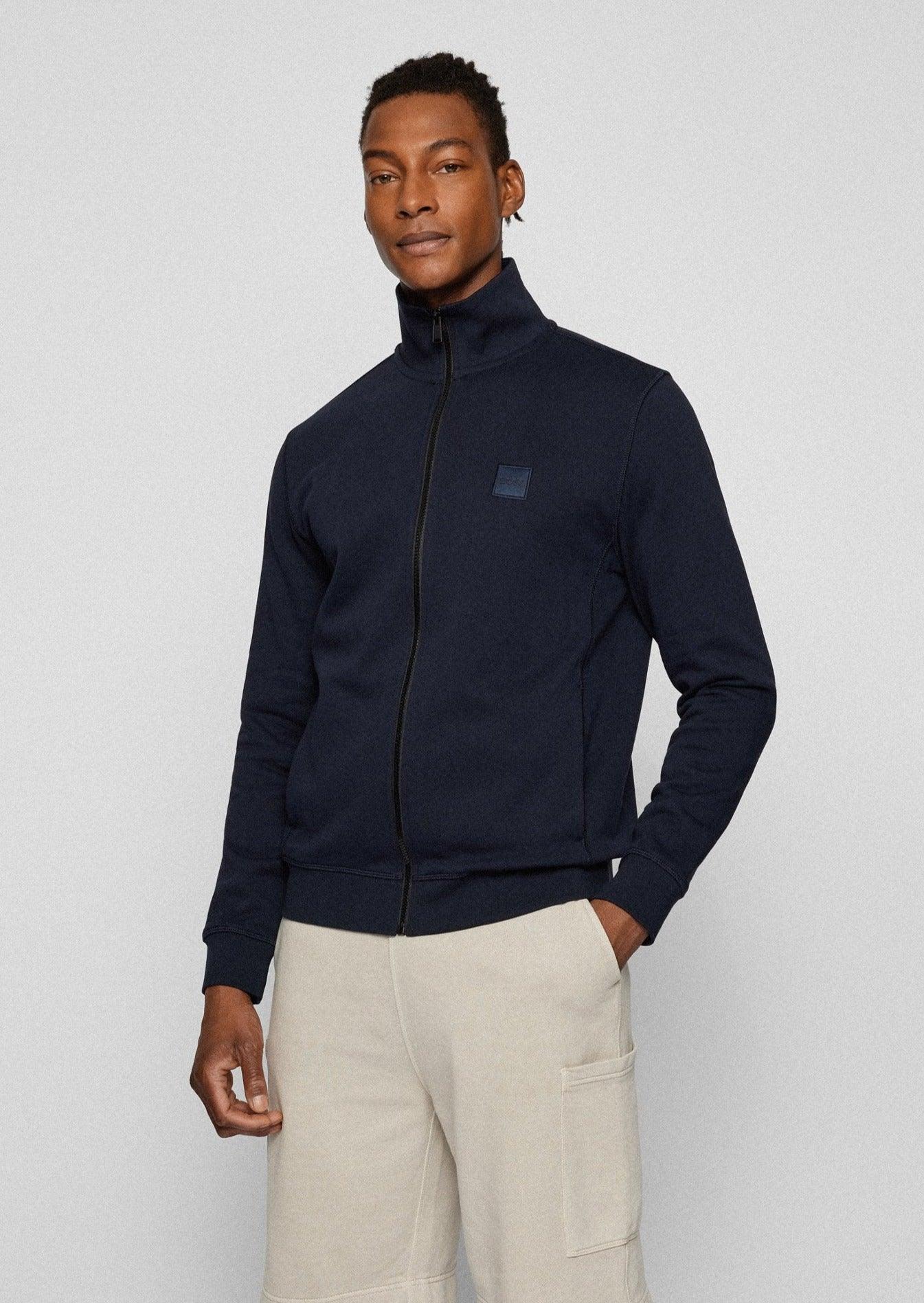 Sweat zippé BOSS marine - Georgespaul