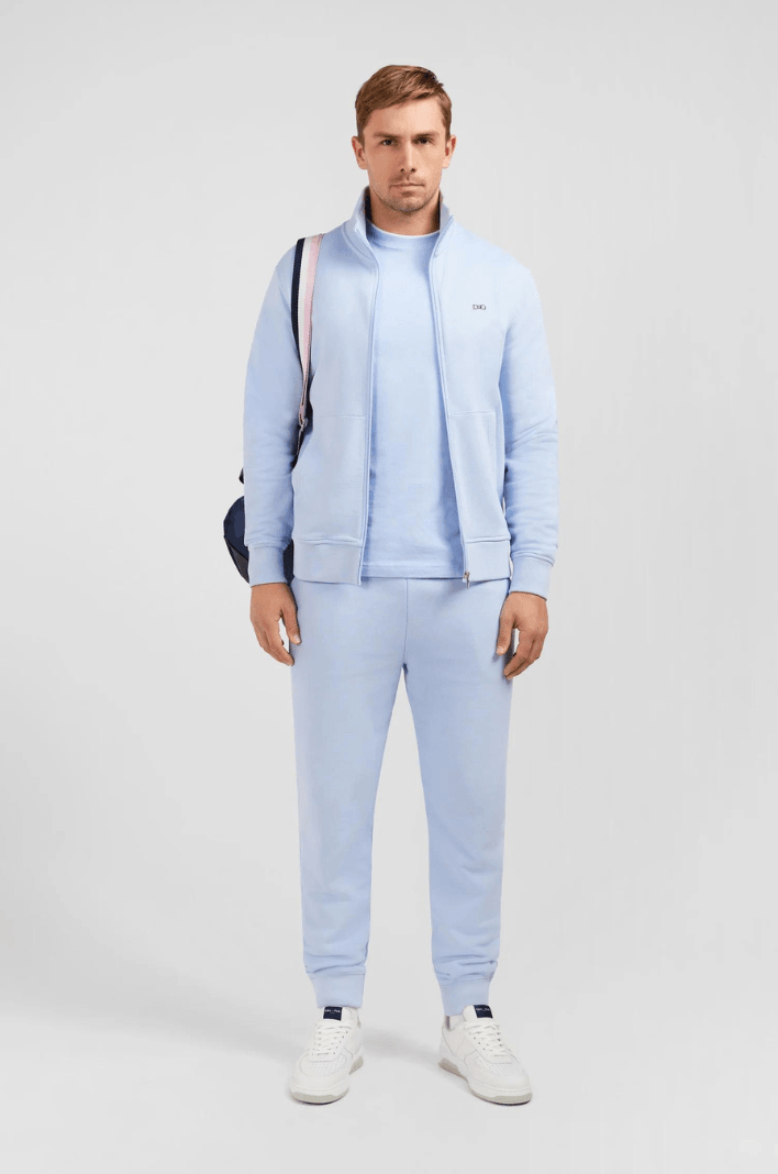 Sweat zippé Eden Park bleu clair - Georgespaul