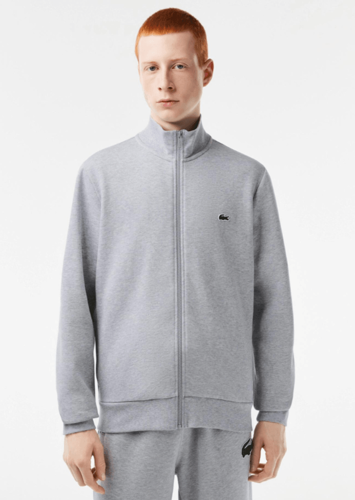 Sweat zippé Lacoste gris - Georgespaul