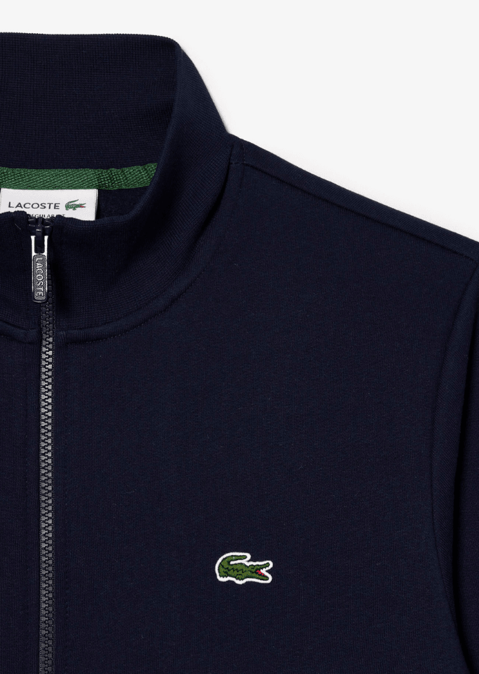 Sweat zippé Lacoste marine - Georgespaul