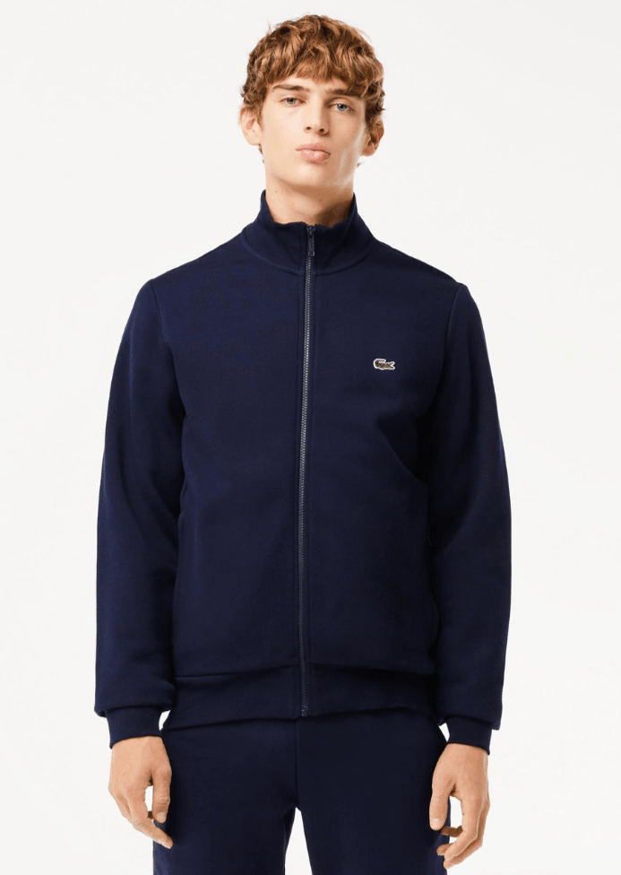 Sweat zippé Lacoste marine - Georgespaul