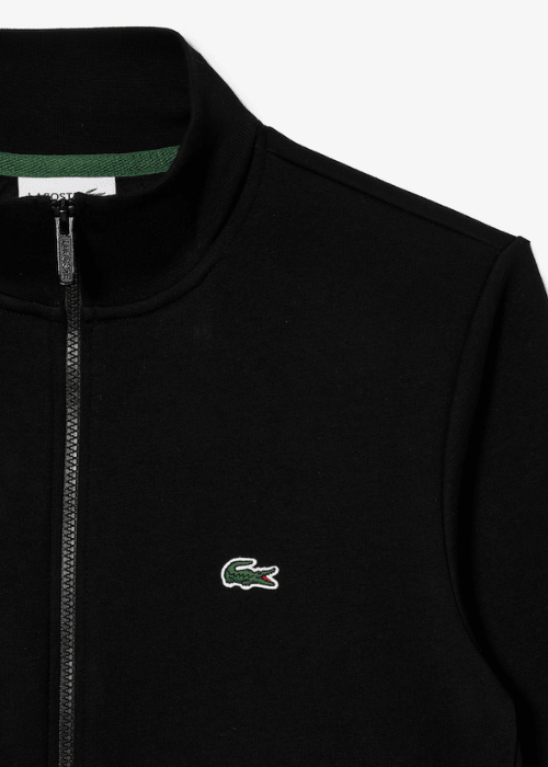 Sweat zippé Lacoste noir - Georgespaul