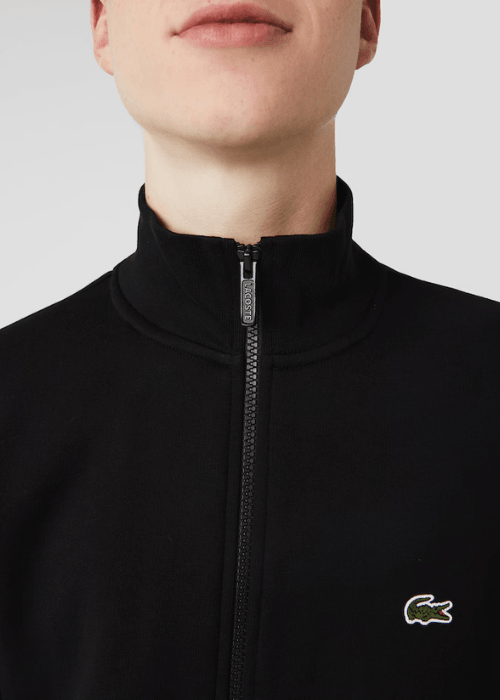 Sweat zippé Lacoste noir - Georgespaul