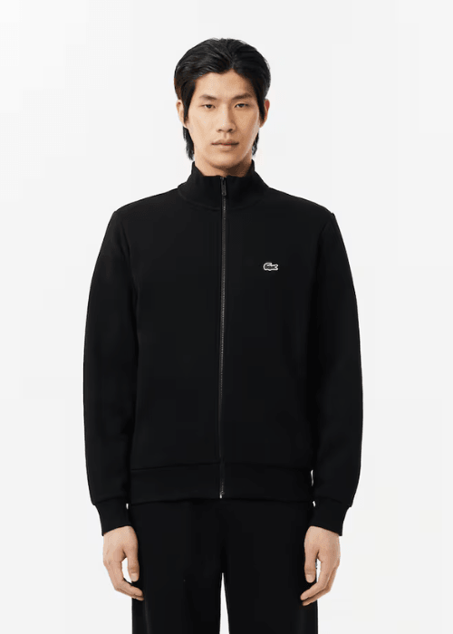 Sweat zippé Lacoste noir - Georgespaul