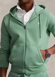 Sweat zippé Ralph Lauren vert en coton pour homme I Georgespaul