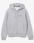 Sweat zippé à capuche Lacoste gris - Georgespaul