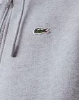 Sweat zippé à capuche Lacoste gris - Georgespaul