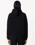 Sweat zippé à capuche Lacoste noir - Georgespaul