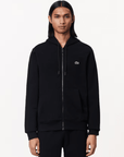 Sweat zippé à capuche Lacoste noir - Georgespaul