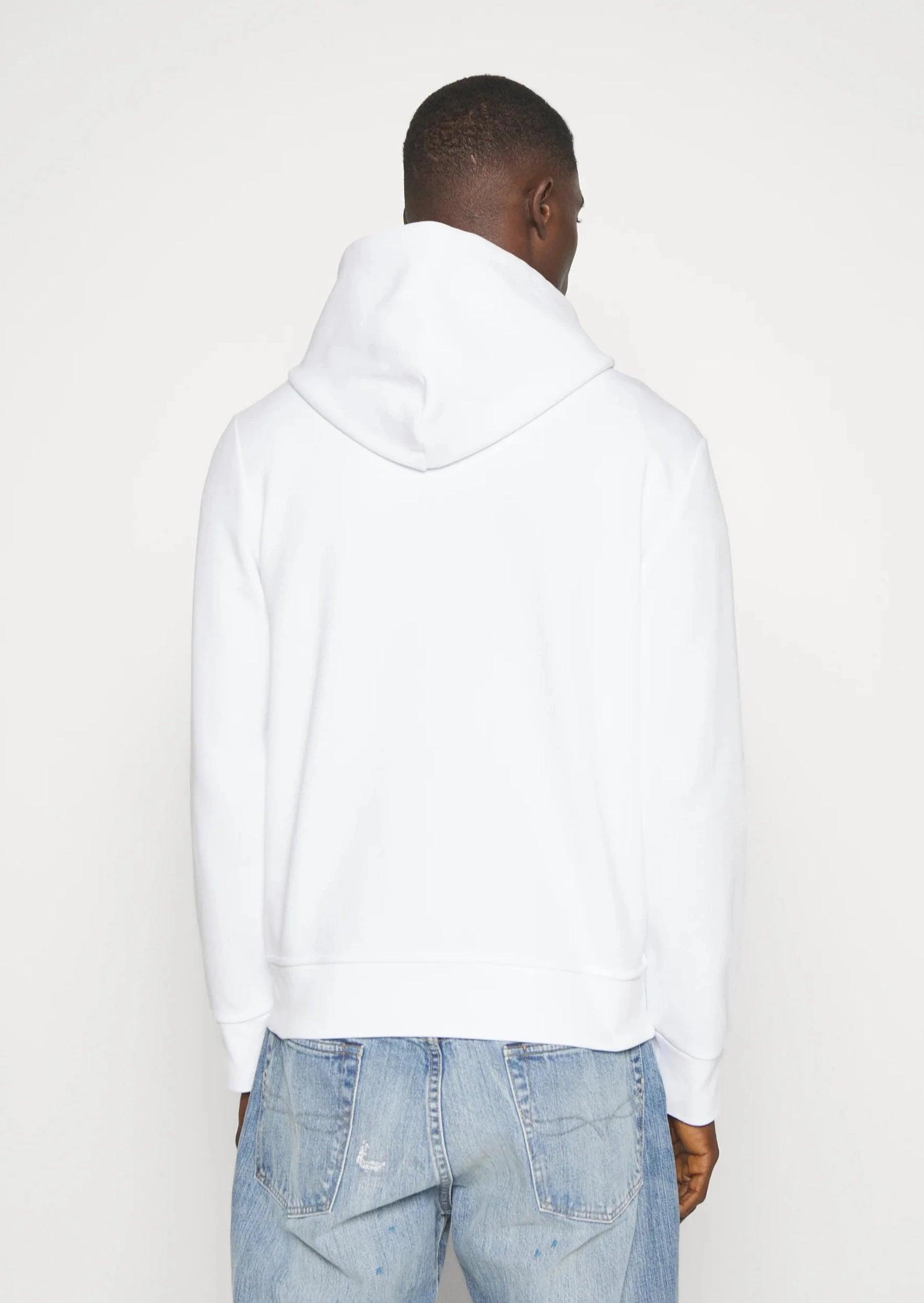 Sweat zippé Ralph Lauren blanc - Georgespaul