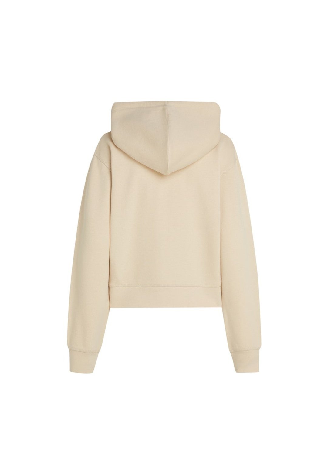 Sweat zippé à capuche Tommy Hilfiger beige pour femme | Georgespaul