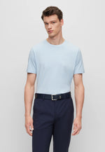 Afbeelding in Gallery-weergave laden, T-Shirt BOSS bleu clair en jersey pour homme I Georgespaul
