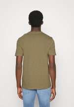 Charger l&#39;image dans la galerie, T-Shirt BOSS kaki en coton pour homme I Georgespaul
