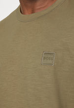 Charger l&#39;image dans la galerie, T-Shirt BOSS kaki en coton pour homme I Georgespaul

