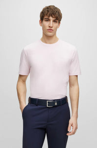 T-Shirt BOSS rose clair en jersey pour homme I Georgespaul