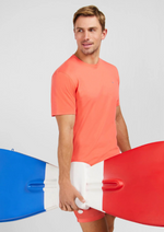 Laden Sie das Bild in den Galerie-Viewer, T-Shirt homme Eden Park orange | Georgespaul
