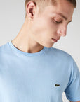 T-Shirt Lacoste bleu pour homme | Georgespaul