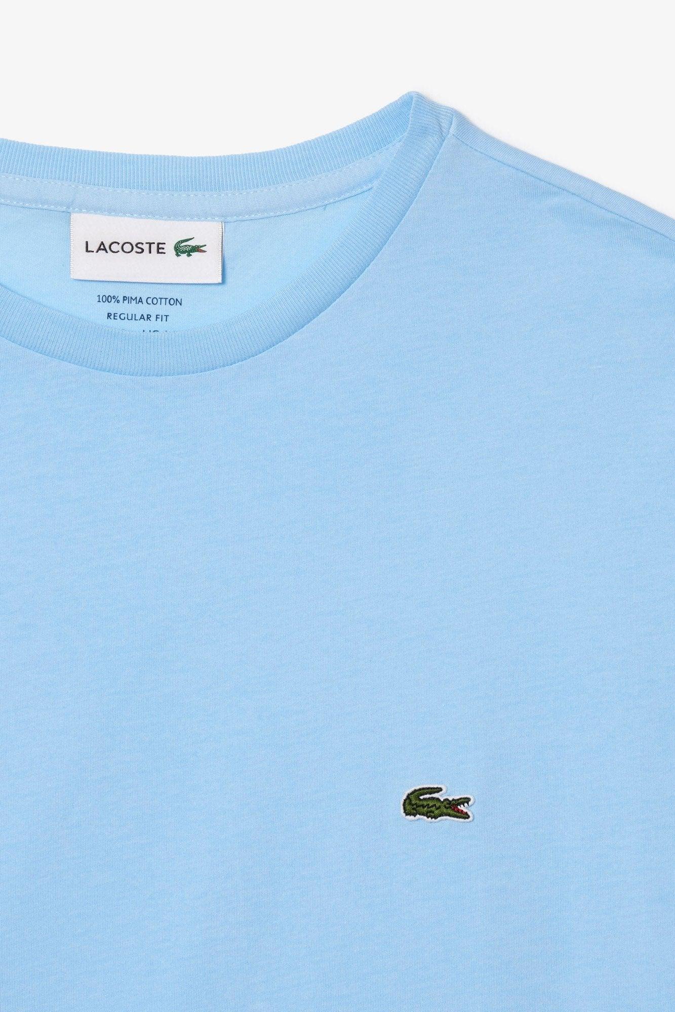 T-Shirt Lacoste bleu pour homme | Georgespaul