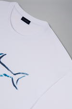 Laden Sie das Bild in den Galerie-Viewer, T-Shirt Paul &amp; Shark blanc
