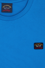Charger l&#39;image dans la galerie, T-Shirt Paul &amp; Shark bleu en coton bio

