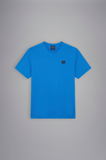 Charger l&#39;image dans la galerie, T-Shirt Paul &amp; Shark bleu en coton bio
