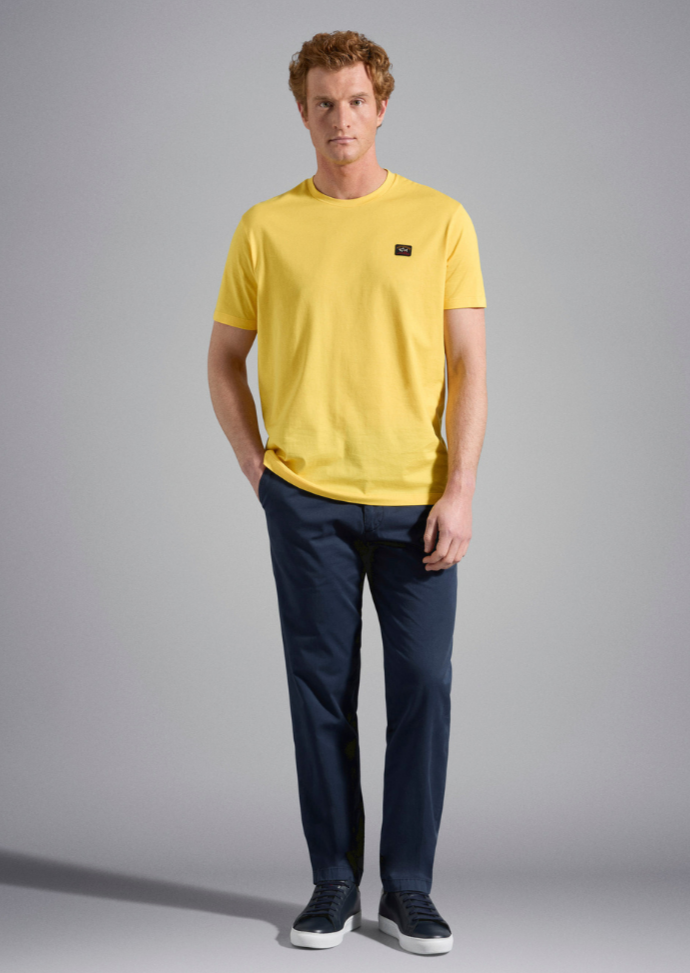 T-Shirt homme Paul & Shark jaune | Georgespaul