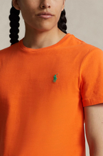 Afbeelding in Gallery-weergave laden, T-Shirt Ralph Lauren ajusté orange

