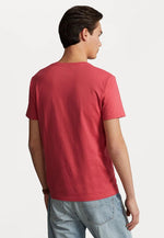 Charger l&#39;image dans la galerie, T-Shirt Ralph Lauren ajusté rouge en jersey pour homme I Georgespaul
