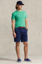 Laden Sie das Bild in den Galerie-Viewer, T-Shirt Ralph Lauren ajusté vert
