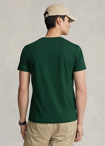 T-Shirt homme Ralph Lauren ajusté vert en jersey I Georgespaul