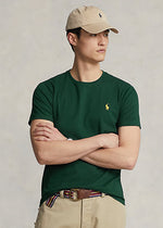 Charger l&#39;image dans la galerie, T-Shirt homme Ralph Lauren ajusté vert en jersey I Georgespaul

