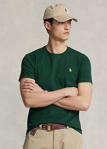 T-Shirt homme Ralph Lauren ajusté vert en jersey I Georgespaul