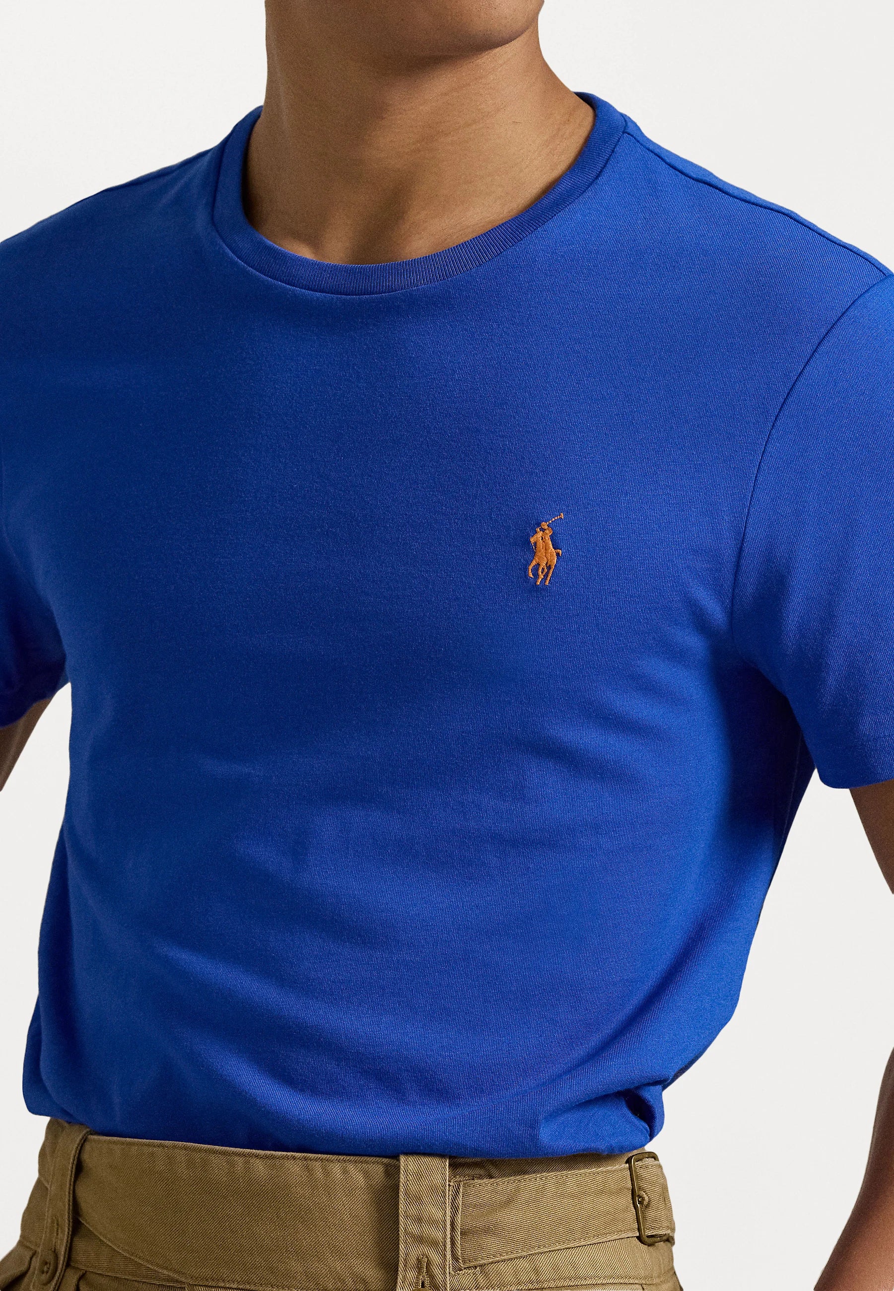 T-Shirt Ralph Lauren bleu pour homme | Georgespaul