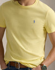 T-Shirt Ralph Lauren jaune pour homme | Georgespaul 