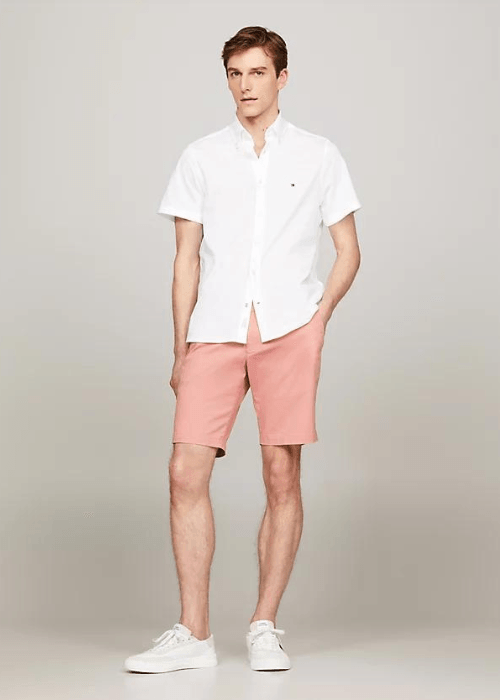 Bermuda Tommy Hilfiger rose - Georgespaul