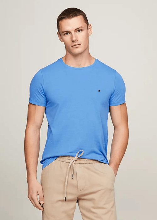 T-Shirt Tommy Hilfiger bleu - Georgespaul