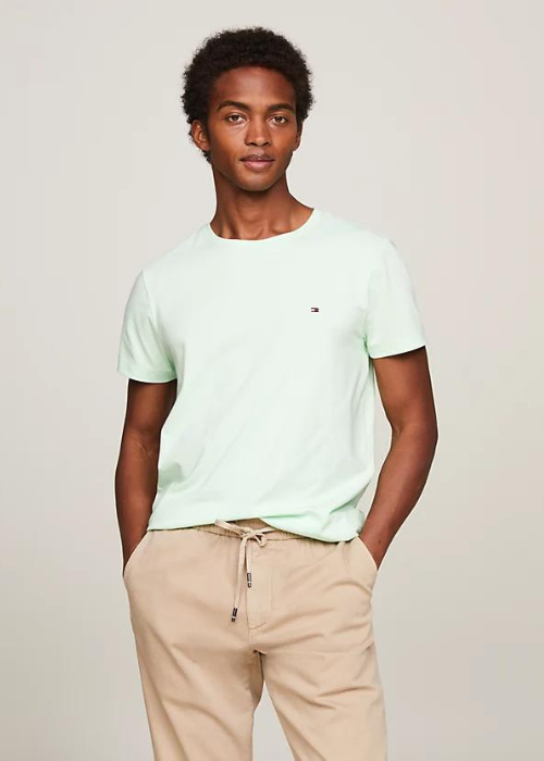 T-Shirt Tommy Hilfiger vert - Georgespaul