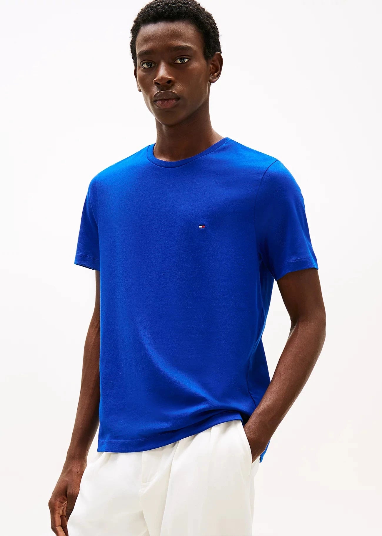 T-Shirt Tommy Hilfiger bleu pour homme | Georgespaul 