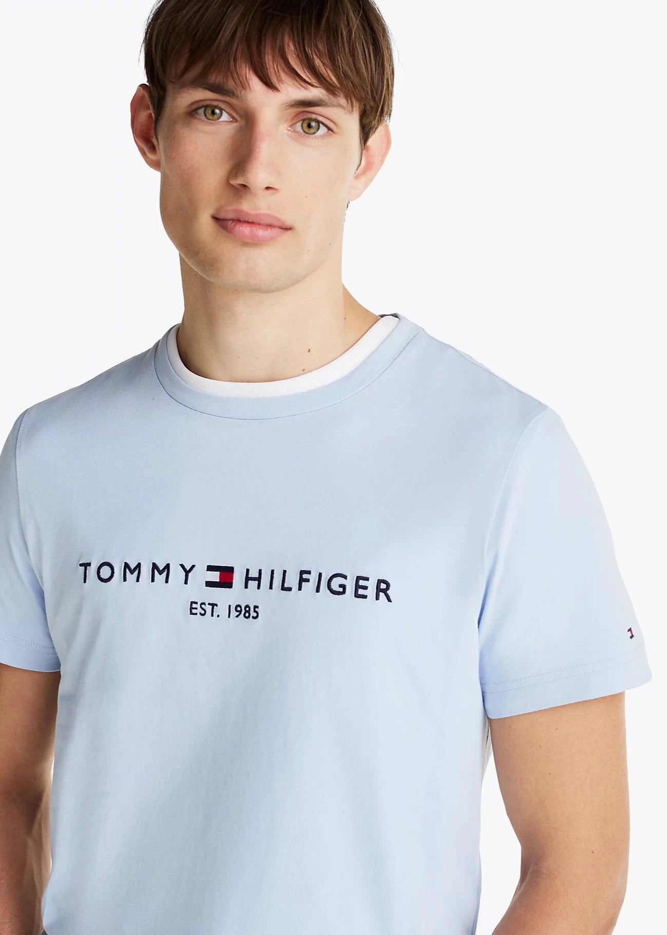 T-Shirt Tommy Hilfiger bleu pour homme | Georgespaul 