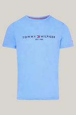 Laden Sie das Bild in den Galerie-Viewer, T-Shirt Tommy Hilfiger bleu coton bio | Georgespaul
