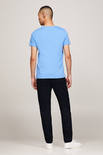 Afbeelding in Gallery-weergave laden, T-Shirt Tommy Hilfiger bleu coton bio | Georgespaul
