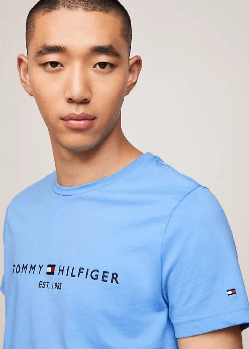 T-Shirt Tommy Hilfiger bleu - Georgespaul