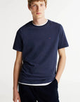 T-Shirt Tommy Hilfiger marine pour homme | Georgespaul 