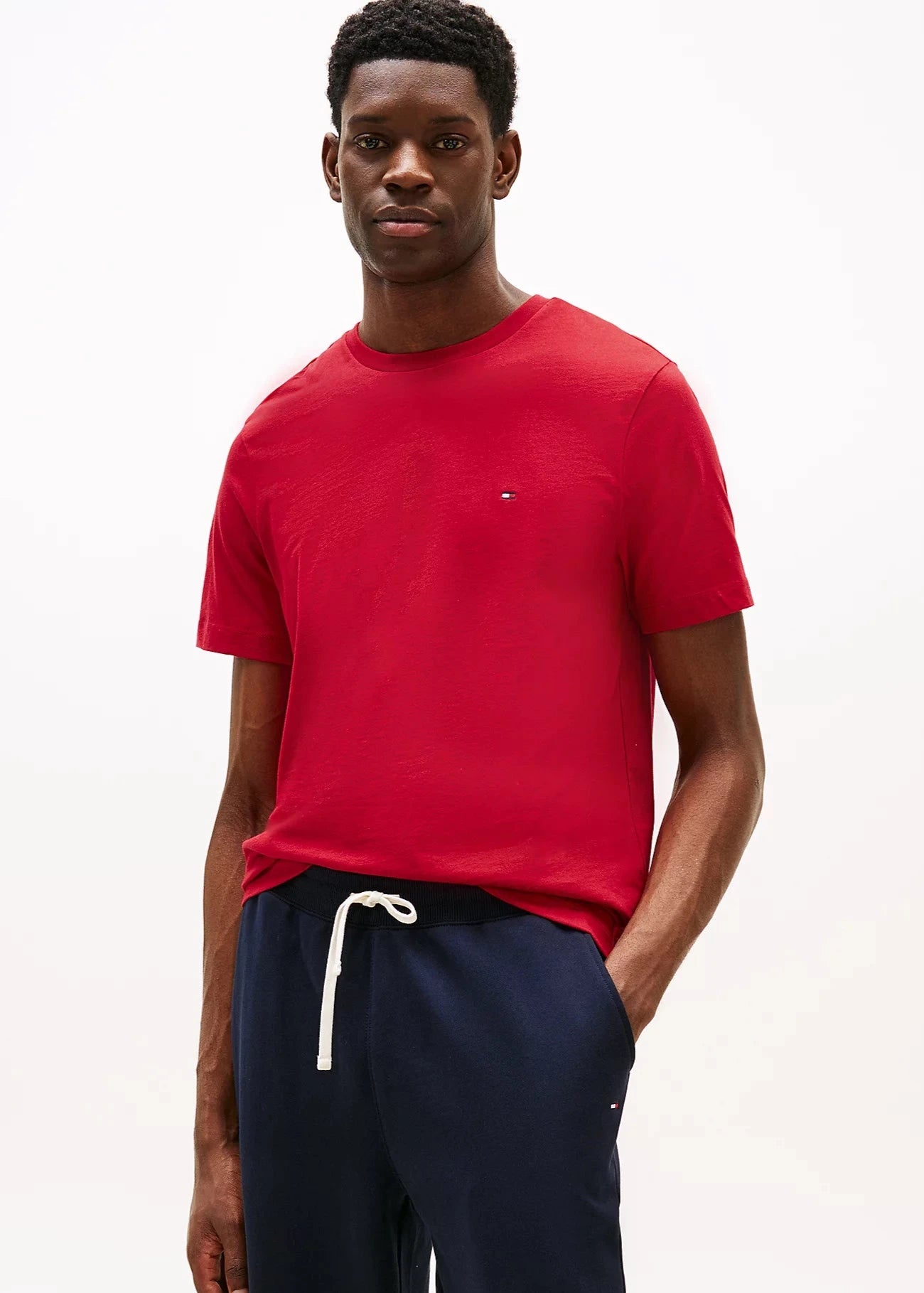 T-Shirt Tommy Hilfiger rouge pour homme | Georgespaul 